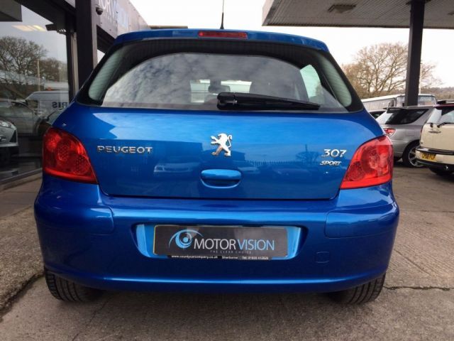 2007 Peugeot 307 1.6 Sport 5d image 5