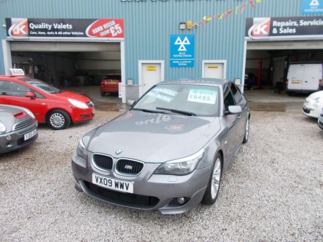 2009 BMW 5 Series 2.0 520D M Sport 4d image 1