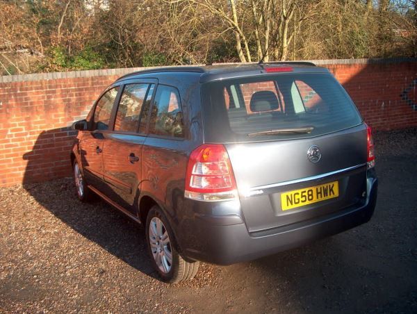 2008 Vauxhall Zafira 1.6i 5dr image 10