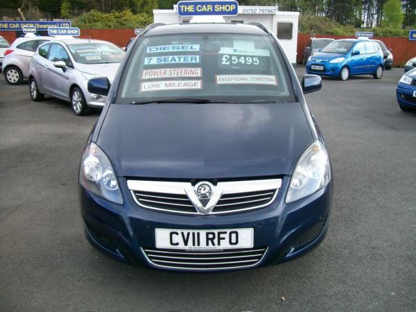 2011 Vauxhall Zafira 1.7 CDTi image 2