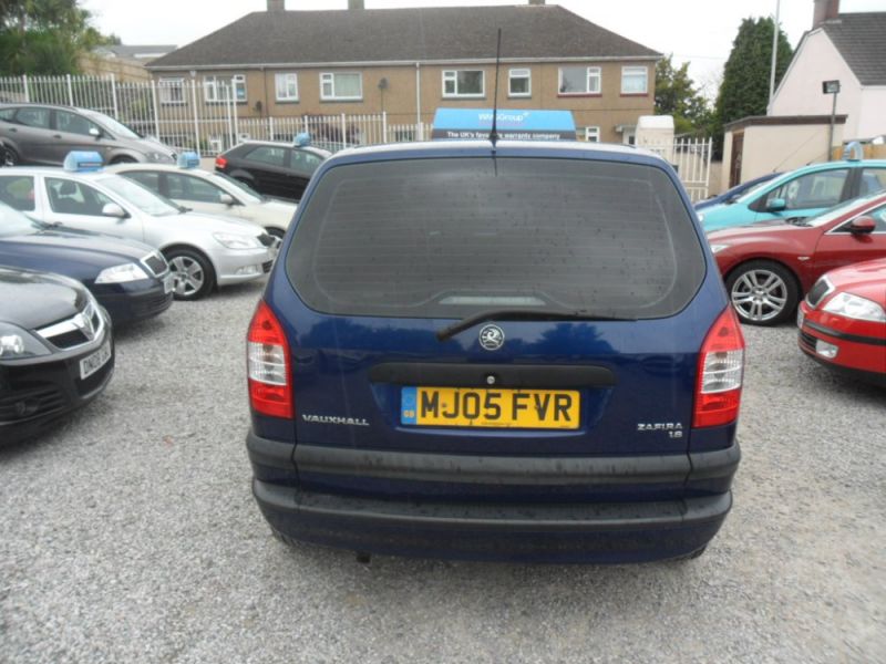 2005 Vauxhall Zafira 1.6 image 5
