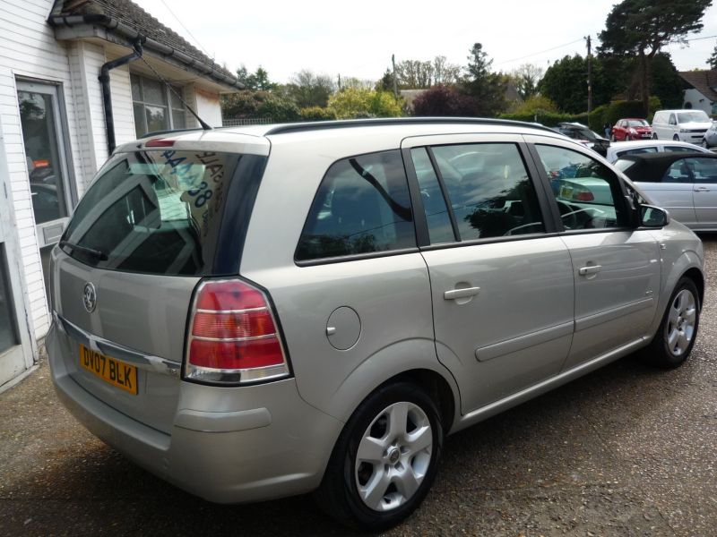 2007 Vauxhall Zafira 1.8 16v 5dr image 5