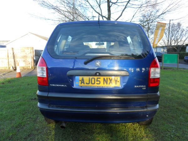 2005 Vauxhall Zafira 1.8i 5dr image 4