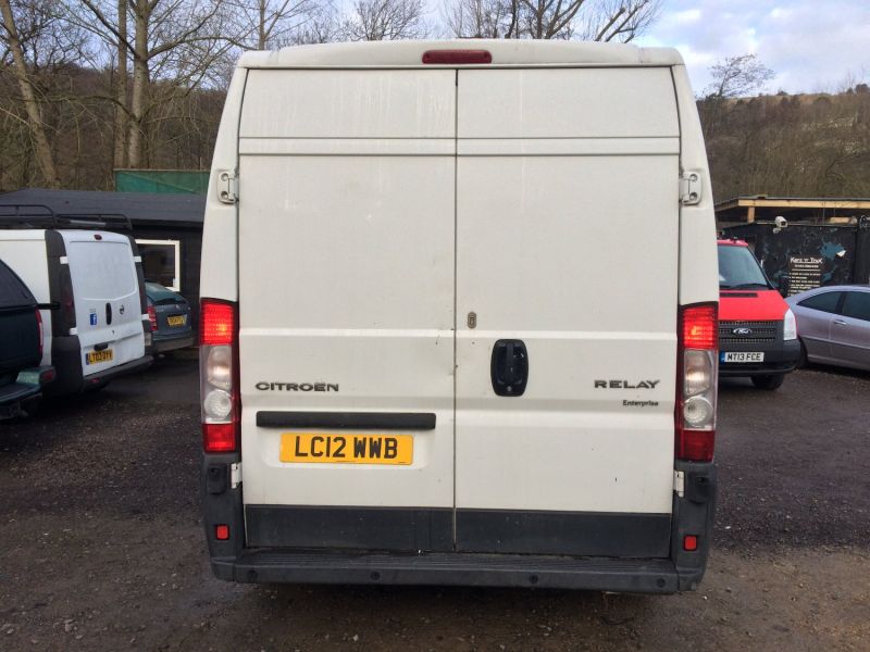 2012 Citroen Relay 35 L3H2 HDI image 4