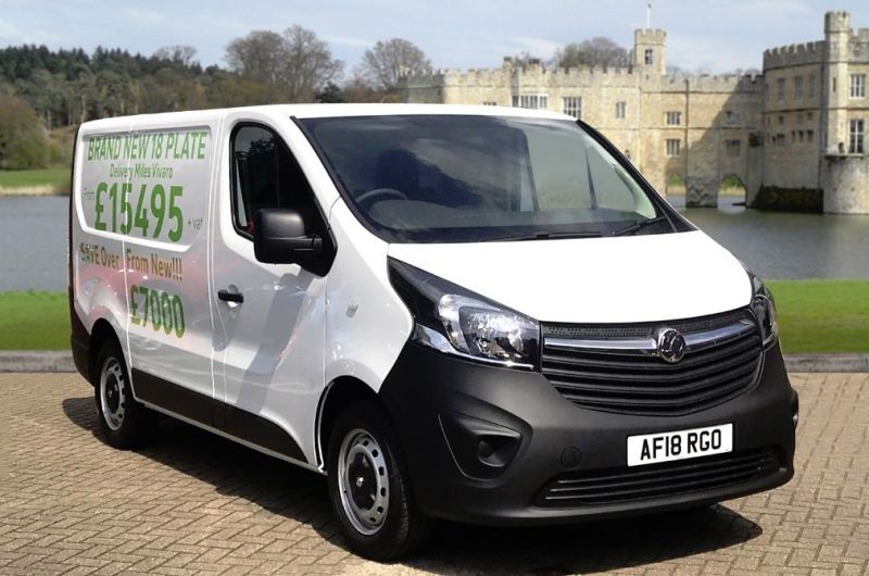 2018 Vauxhall Vivaro 1.6L L1H1 2700 CDTI image 1