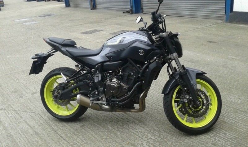 Yamaha MT07 restricted A2 license capable