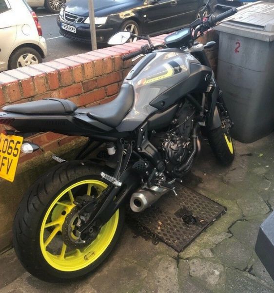 Yamaha MT07 restricted A2 license capable image 2