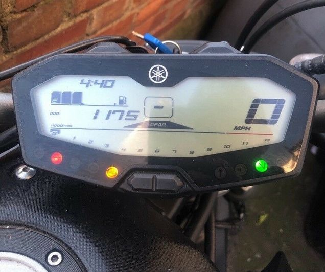 Yamaha MT07 restricted A2 license capable image 3
