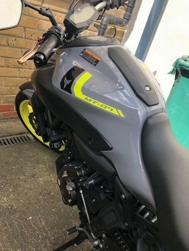 Yamaha MT07 restricted A2 license capable image 5