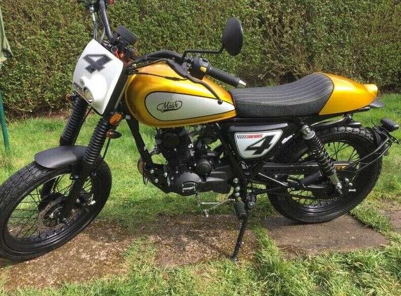 Mash Dirt Track 50 cc Motorcycle Moped Retro
