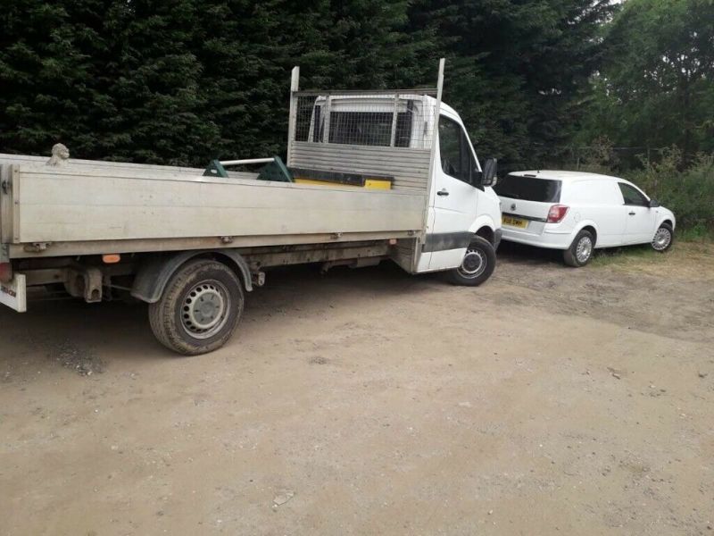 2011 Mercedes Sprinter 2.2 Dropside Truck image 1