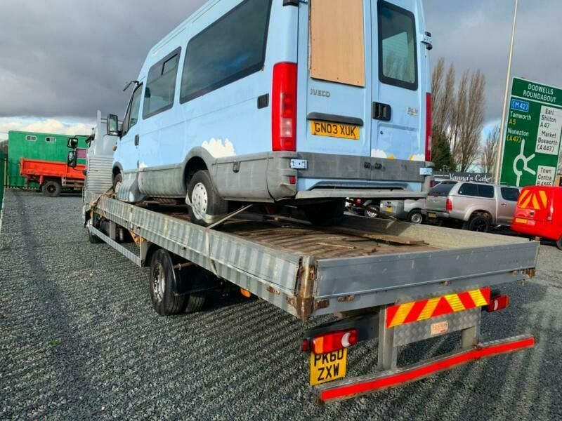 2011 Daf Trucks Lf Flatbed 7.5 Ton image 4