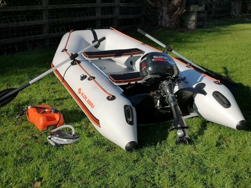 2019 Inflatable Boat with Inflatable Hull image 1