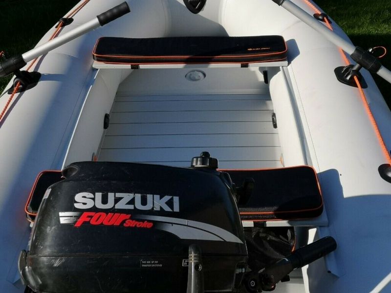 2019 Inflatable Boat with Inflatable Hull image 4