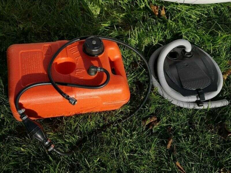 2019 Inflatable Boat with Inflatable Hull image 7