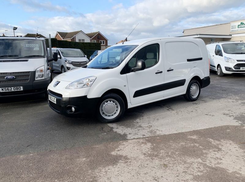 2012 Peugeot Partner 1.6 Hdi S L2 Crew Van 4dr image 1