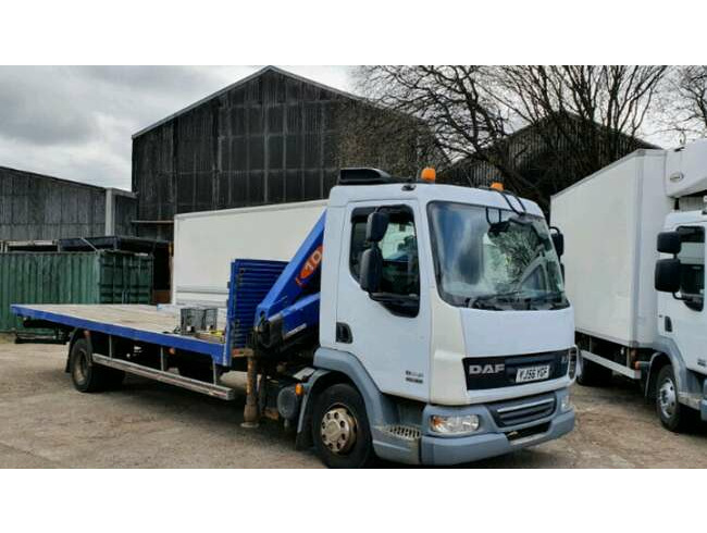 2007 DAF LF45 180 Truck with Crane 12 Ton Gross with Hiab
