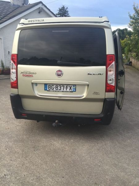 2011 Fiat Scudo Michelangelo Dondel Westfalia image 6