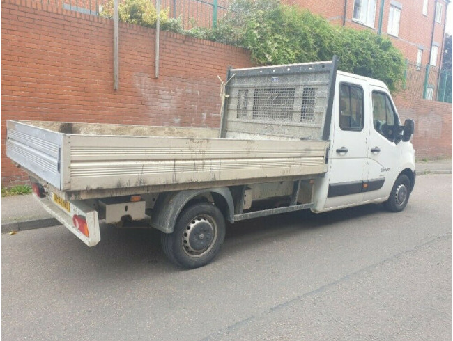 2014 Vauxhall Movano, Crew Cab Pickup Dropside Flatbed Truck