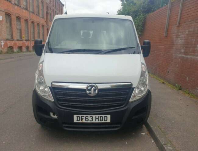 2014 Vauxhall Movano, Crew Cab Pickup Dropside Flatbed Truck