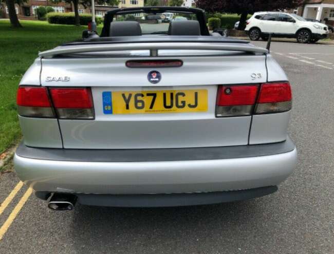2001 Saab 9-3 Turbo Convertible -FSH Leather & Air Conditioning