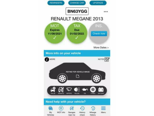 2013 Renault Megane 1.5 5dr