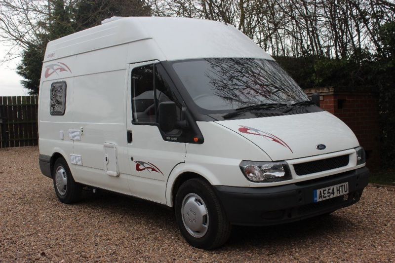 2004 campervan brand new conversion 2 berth on a Ford Transit mwb 54 plate image 1