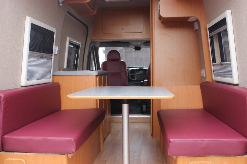 2004 campervan brand new conversion 2 berth on a Ford Transit mwb 54 plate image 6