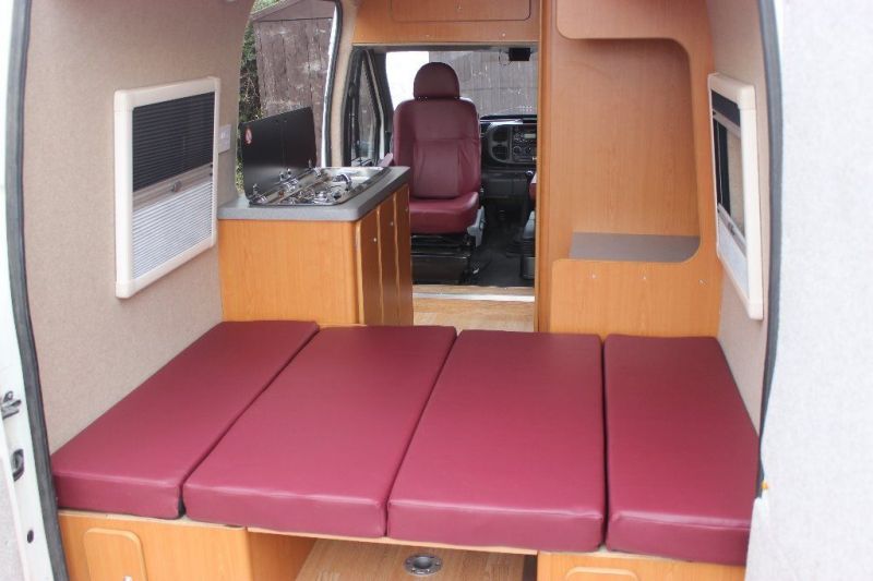 2004 campervan brand new conversion 2 berth on a Ford Transit mwb 54 plate image 9