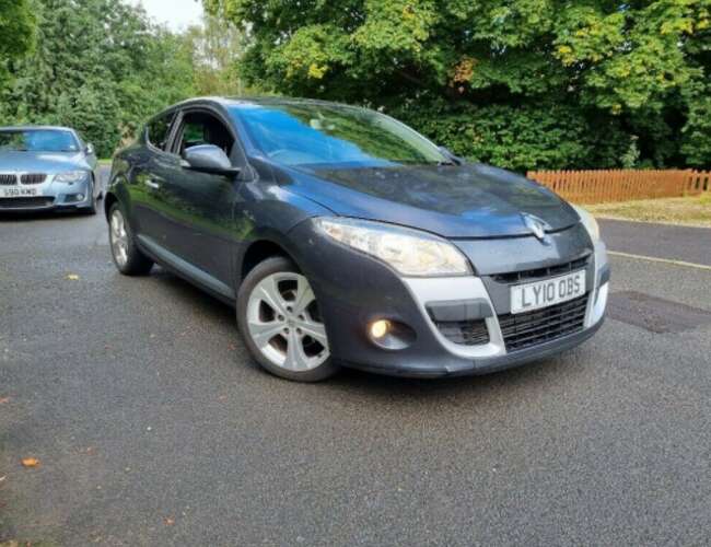 2010 Renault Megane Coupe Tomtom 1.5Dci Economy £30 Year Tax