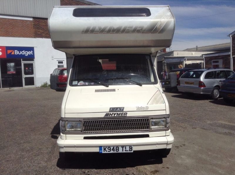 1993 Hymer Camp 2.5 Turbo diesel 4/6 berth motorhome on fiat ducato chassis image 1