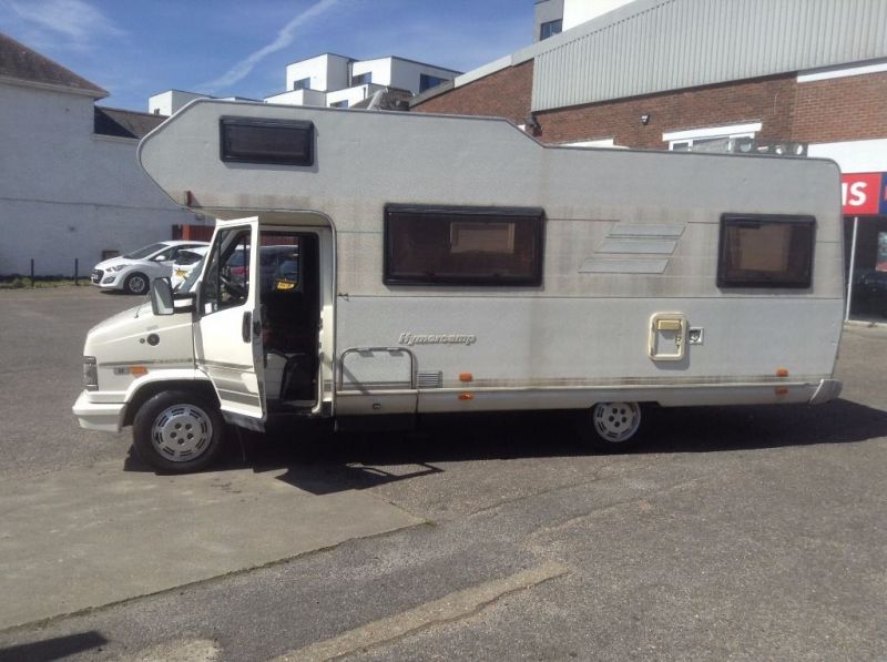 1993 Hymer Camp 2.5 Turbo diesel 4/6 berth motorhome on fiat ducato chassis image 3