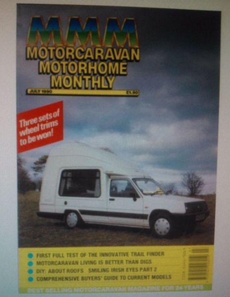 1989 Renault Extra Stimson Trailfinder 2 berth camper van image 4