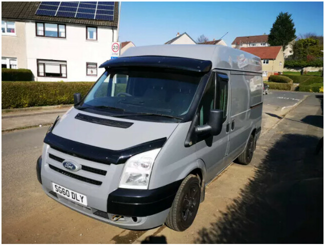 2010 Ford Transit, Nardo Grey Ideal Camper Day Van Conversion