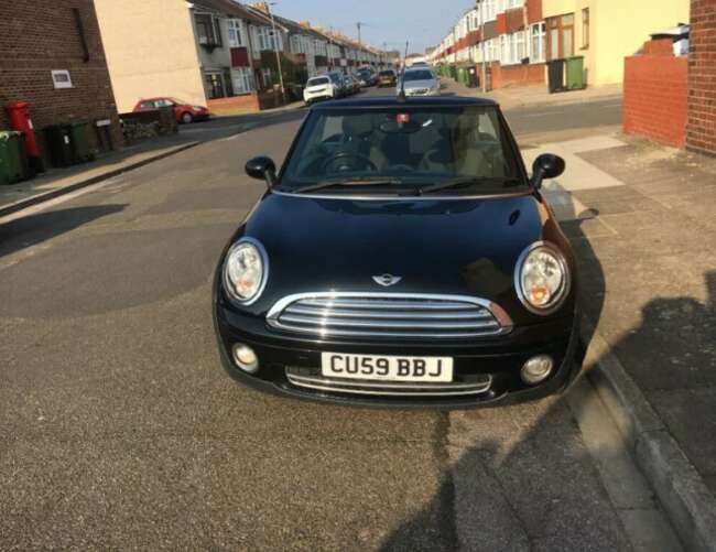 2009 Mini Cooper Convertible 1.6 Petrol 6 Speed Manual Portsmouth