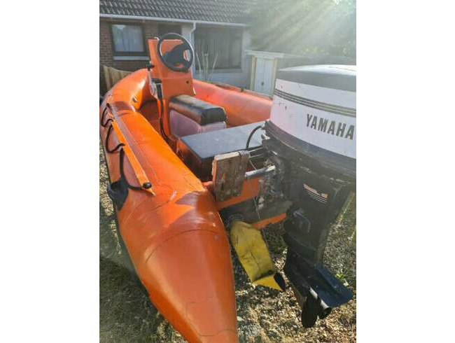 Avon Sr4 Rib Boat with Trailer and Outboard