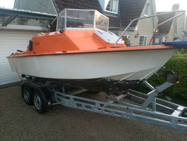 Fishing Boat and Trailer