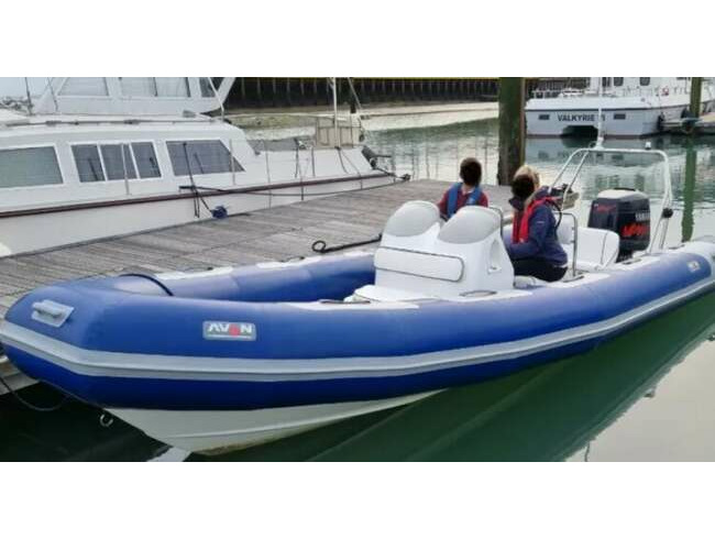 Avon Adventure 620 Yamaha 150HP Vmax TRP V6 6.2M Zodiac RIB Boat Extreme Trailer