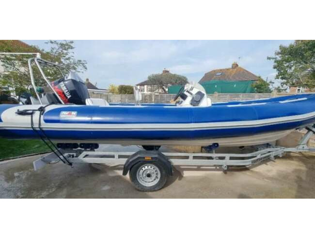 Avon Adventure 620 Yamaha 150HP Vmax TRP V6 6.2M Zodiac RIB Boat Extreme Trailer