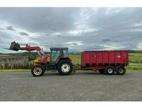 Renault 68-14 Loader Tractor & Tipping trailer
