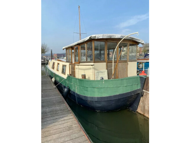 Rietaak 15M Dutch Boat/ Barge Including Live Aboard License @ Bristol Marina