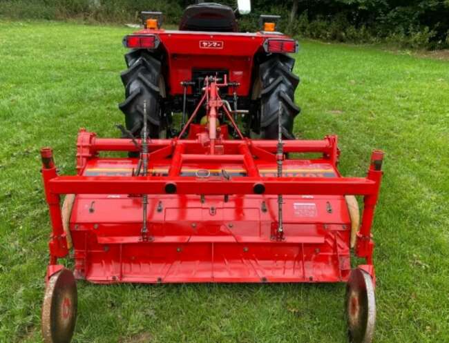 Yanmar FX22 2Wd Compact Tractor & 1.4 Meter Rotavator