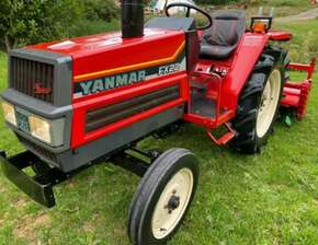 Yanmar FX22 2Wd Compact Tractor & 1.4 Meter Rotavator