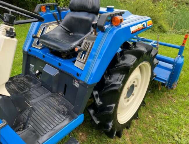 Iseki TU180 4Wd Compact Tractor & 1.4 Meter Rotavator