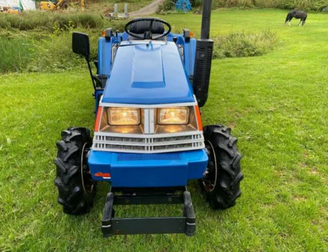 Iseki TU180 4Wd Compact Tractor & 1.4 Meter Rotavator