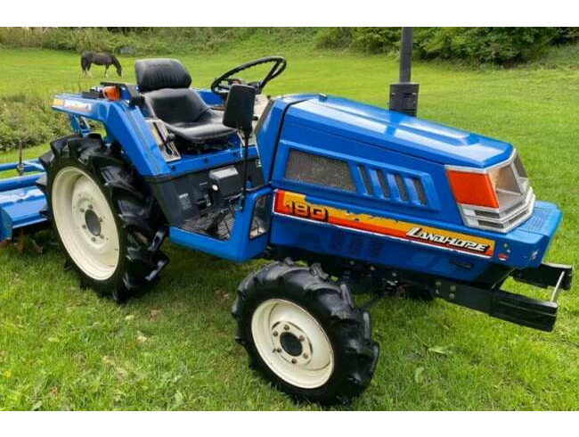 Iseki TU180 4Wd Compact Tractor & 1.4 Meter Rotavator