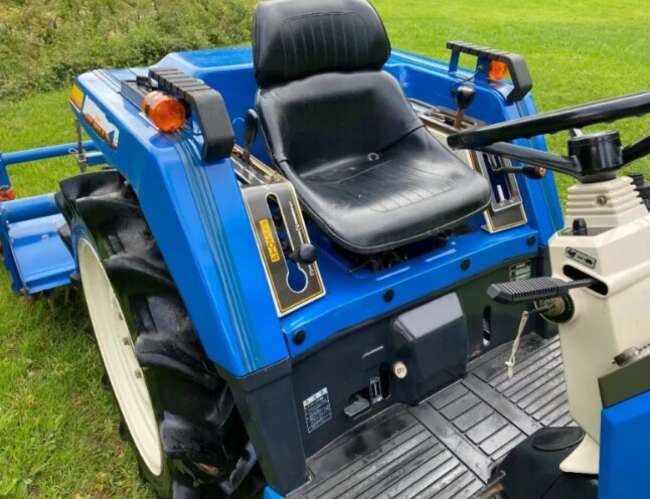 Iseki TU180 4Wd Compact Tractor & 1.4 Meter Rotavator