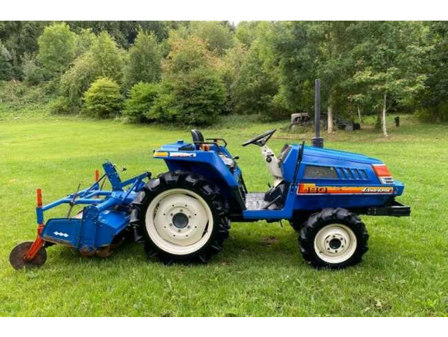 Iseki TU180 4Wd Compact Tractor & 1.4 Meter Rotavator