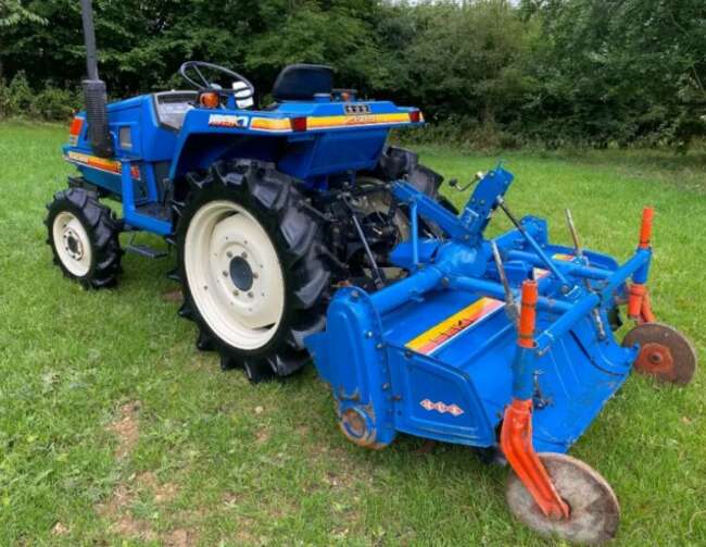 Iseki TU180 4Wd Compact Tractor & 1.4 Meter Rotavator