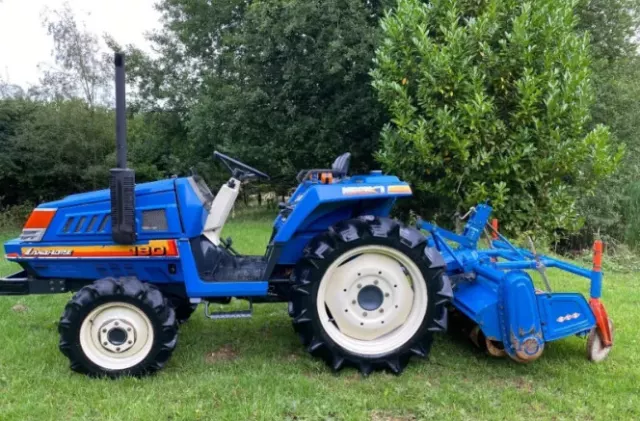 Iseki TU180 4Wd Compact Tractor & 1.4 Meter Rotavator